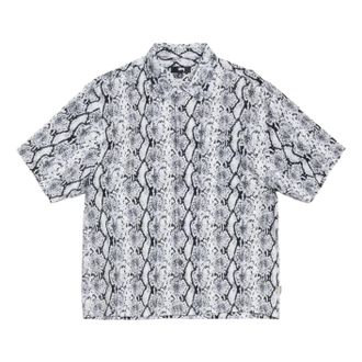 St&uuml;ssy Python SS Shirt Grey 1110379-GREY