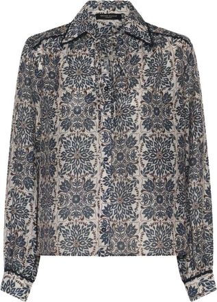 Bruuns Bazaar Aiphanes BBLorina Shirt - Dames - Blouses - Veelkleurig - XS - Overhemden