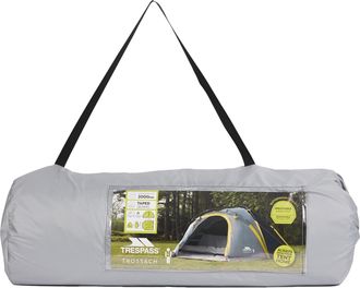 Trespass Unisex Trossach Tent (Grey) - One Size