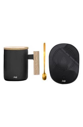 Sealy 4-Piece Mug & Warmer Pad Set in Black at Nordstrom Rack