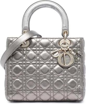 Dior Pre-owned Lady Dior - - Pre-owned - Donna - Grigio - ONE SIZE
