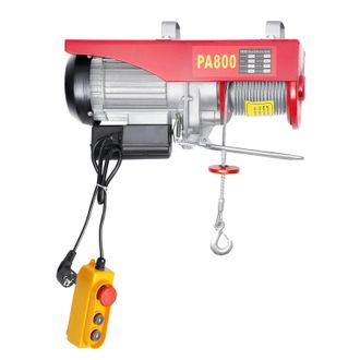 OEM Cabrestante El&eacute;ctrico, 1300 W De Potencia, Capacidad De Elevaci&oacute;n De 800 Kg, Longitud Del Cable De 12 M