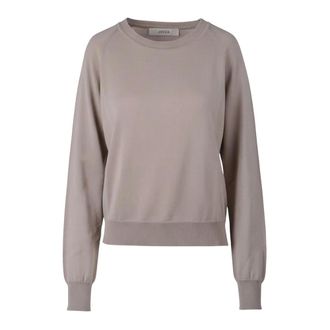 Jucca Round-neck Knitwear, female, Beige, Size: XS Round-neck Knitwear