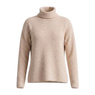 Gran Sasso Trui met col - Dames - Truien - Beige - Maat: M Wol