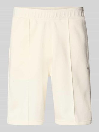 Champion Bermudas mit elastischem Bund und Label-Stitching in Offwhite, Gr&ouml;&szlig;e XXL