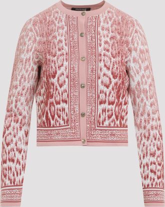 Roberto Cavalli vest met Jaguar-print