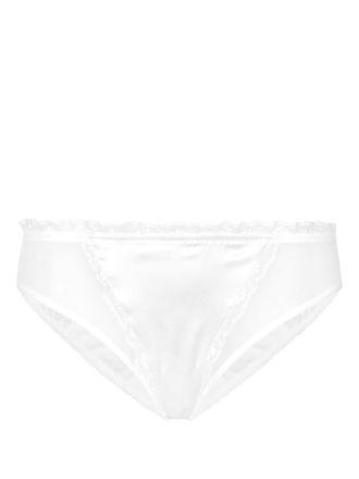 Dolce & Gabbana Slip con ruches - Bianco