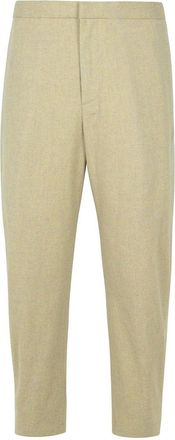 Jil Sander Beige Virgin Wool Trousers