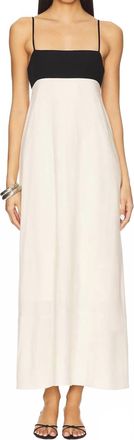 Nia Clove Dress In Ecru