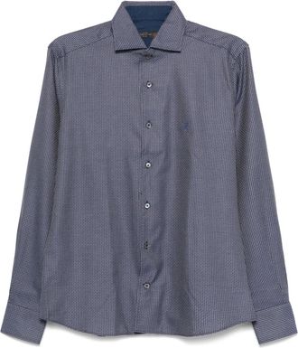 Corneliani Camicia in cotone - Blu