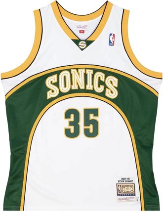 Mitchell & Ness Maglia ufficiale NBA Seattle Supersonics 07 Kevin Durant - Bianco