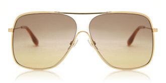 Victoria Beckham VB132S 709 Womens Sunglasses Gold Size 61