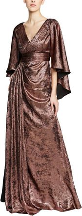 Theia Nadine Asymmetric Gown