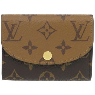 Louis Vuitton Brown Monogram Monogram Reverse Coin Purse/Coin Case (Pre-Owned)