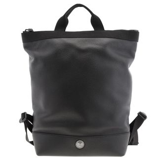 Roberto Cavalli Printed Leather Backpack
