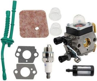 OEM Kit De Carburador Para Stihl Fs55 Fs55r Fs55rc Fs38 Km55 Hl45 Km55r, Filtro De Aire, Kit De Ralent&iacute;, Kit De Combustible, Kit De Buj&iacute;as