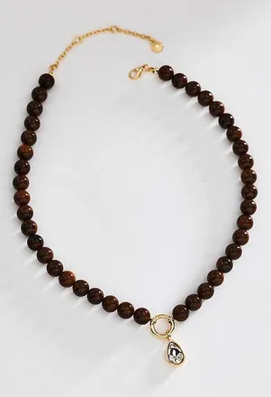 BaubleBar Janette Beaded Pendant Necklace