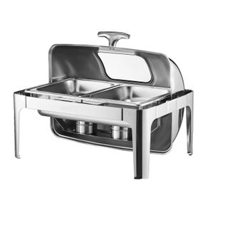 OEM Calentador De Alimentos, Capacidad De 9 Cuartos, Construcci&oacute;n De Acero Inoxidable, Color Plata