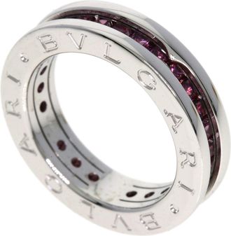 Bulgari White Gold (18K) Band Ring (Pre-Owned)