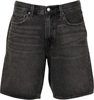 Levi's Pantaloncini in denim nero