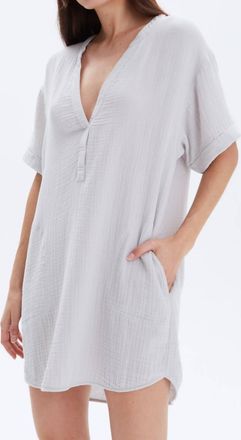 Chrldr Lydia Gauze Dress In Limestone