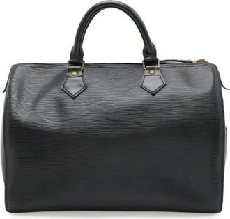 Louis Vuitton Pre-owned Epi Speedy 30 Handtas - Dames - Vintage Handtas - Zwart - ONE Size - Leer - Vintage