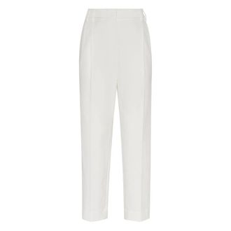 Brunello Cucinelli Pantaloni Bianco-Donna