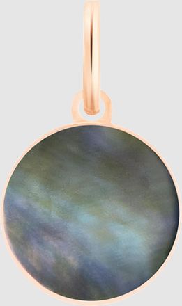 Ginette NY Pendentif Ever Mini Nacre Grise Or Rose