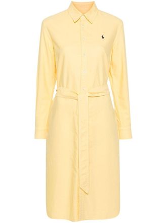 Polo Ralph Lauren Camicia con ricamo Pony - Giallo
