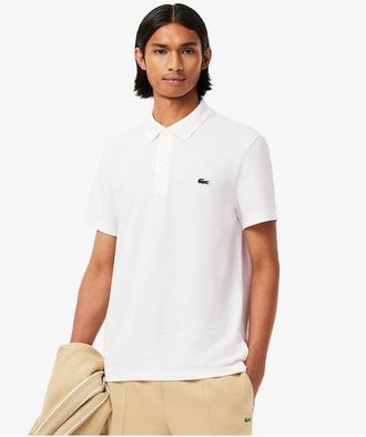 Lacoste Short Sleeved Mens Polo Shirt - White - Size X-Large
