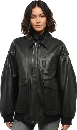Dsquared2 Black Logo Shirt Collar Jacket