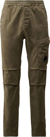 C.P. Company Ergonomic Lens Cargo Broek - Heren - Slim Fit Broeken - Groen - M - Katoen - Broeken