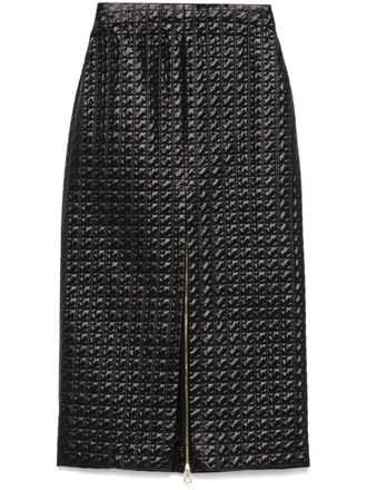 Patou Rok met rits - Zwart