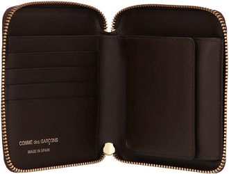 Comme Des Gar&ccedil;ons Mens Brown Cowhide Wallet