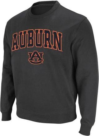 Colosseum Mens Colosseum Charcoal Auburn Tigers Arch & Logo Crew Neck Sweatshirt at Nordstrom, Size Medium