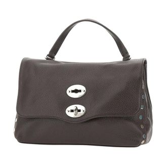 Zanellato Postina Daily S - Dames - Tassen - Bruin - Maat: ONE Size Zijde