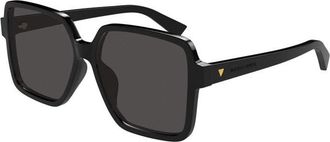 Bottega Veneta BV1317SK001 Sunglasses - Black