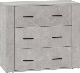 vidaXL Sideboard Concrete Grey 80x33x70 cm Engineered Wood Vidaxl