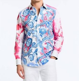 Robert Graham Coco B Le Long Sleeve Woven Shirt In Multi