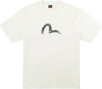 Evisu Heren, Tops, Beige, Maat: XL