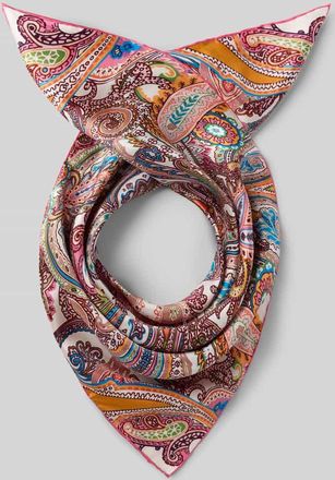 Codello Seidentuch mit Allover-Paisley-Print in Pink, Gr&ouml;&szlig;e 1