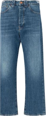3x1 Vintage Sabina Girlfriend Jeans - Dames - Regular Fit Jeans - Blauw - W29 - Katoen - Jeans
