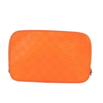 Louis Vuitton Pre-owned Damier Infini Clutch Pouch - unisex - Louis Vuitton Vintage - Vintage Bags - Orange - ONE SIZE - Pre-owned