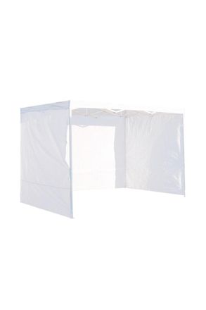 Regalos Miguel Regalos Miguel - Packs Laterales Carpas Plegables - Pack 3 Laterales Lisos Para Carpas 3x3 Eco - Blanco