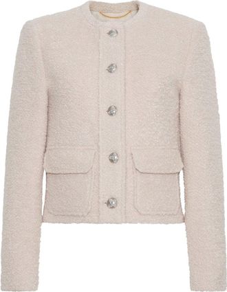 Adam Lippes Lana Alpaca & Cashmere-Blend Jacket