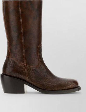 Dries Van Noten leather boots