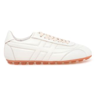 Hogan Olympia Sneaker - Dames - Sneakers - Wit - 37 1/2 EU - Leer - Schoenen