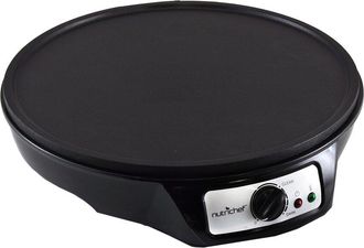 Nutrichef Electric Crepe Maker And Griddle
