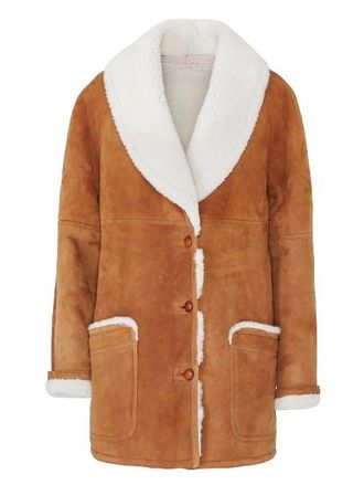 Giuliva Heritage Collection Shearling Honey Rosella Coat Size S