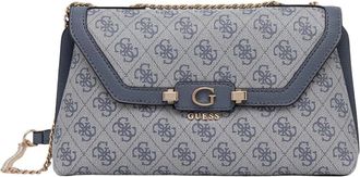 Guess Lindsey Crossbody Tas - Dames - Schoudertassen - Blauw - ONE Size - Tassen